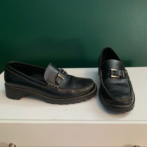 Cole Haan Black Leigan Moc Loafer